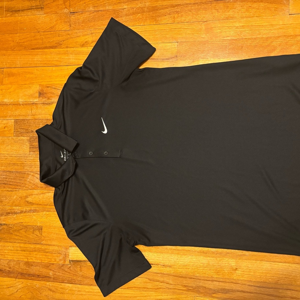 Nike Black Short Sleeve Polo